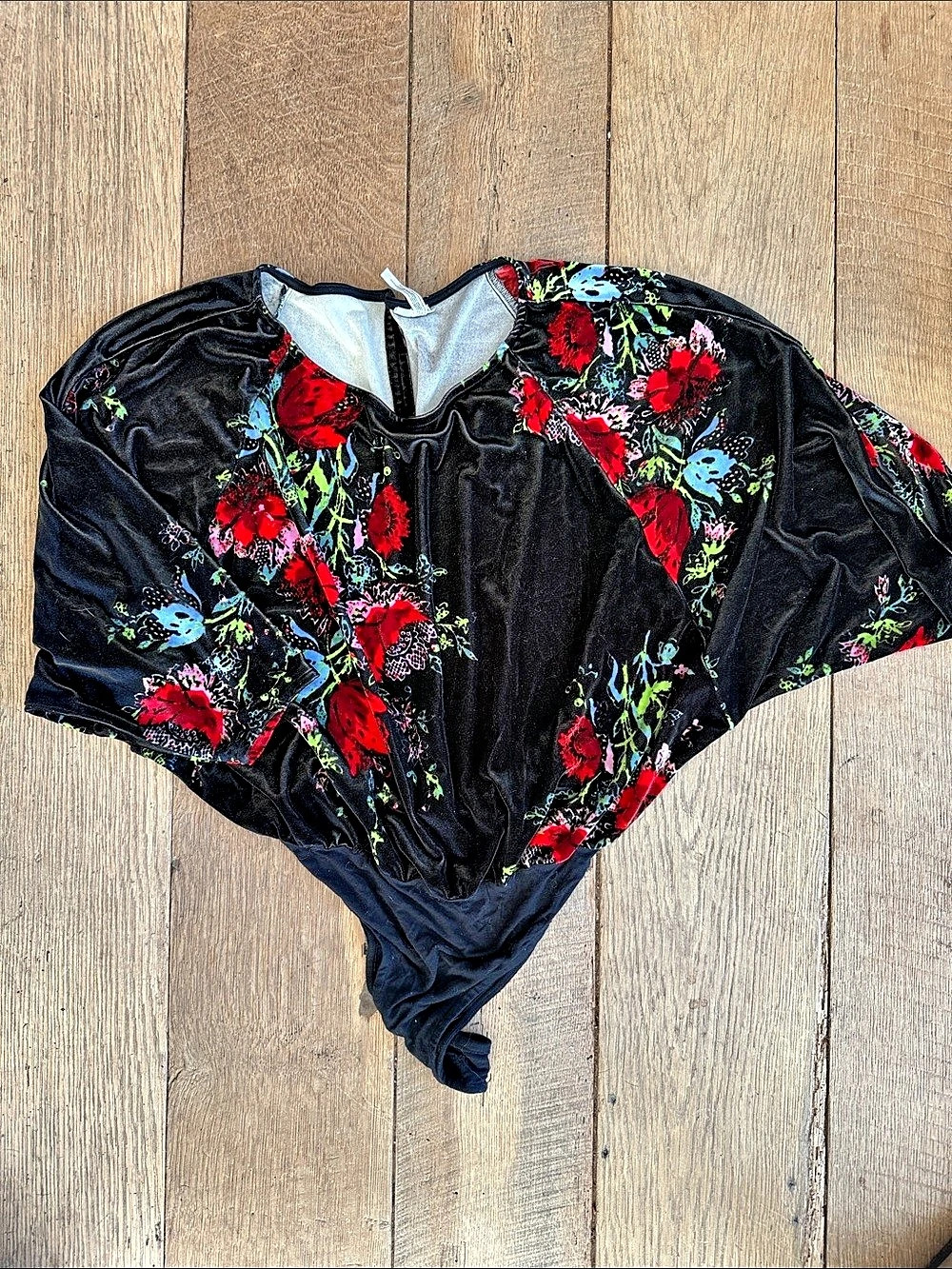 Intimately free people Floral Print Bodysuit